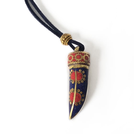 Image of Tibetan Horn Diffuser Necklace
