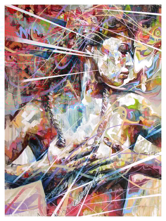 Image of "Mud Vein" Limited Edition Print FREE WORLDWIDE SHIPPING!!!