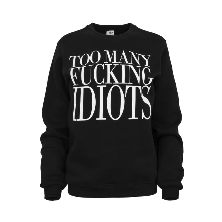 Image of TMFI black sweatshirt