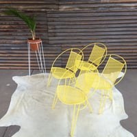 Image 1 of Vintage outdoor chair Yellow