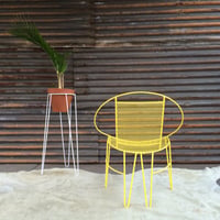 Image 2 of Vintage outdoor chair Yellow