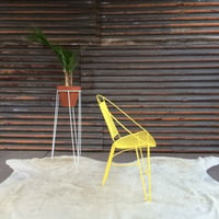 Image 3 of Vintage outdoor chair Yellow