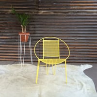 Image 4 of Vintage outdoor chair Yellow