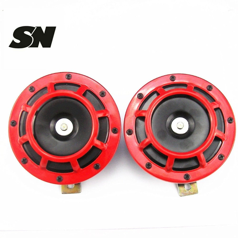 (All Sentras) Racing Red SuperTone Horns / Sentra Nation Store