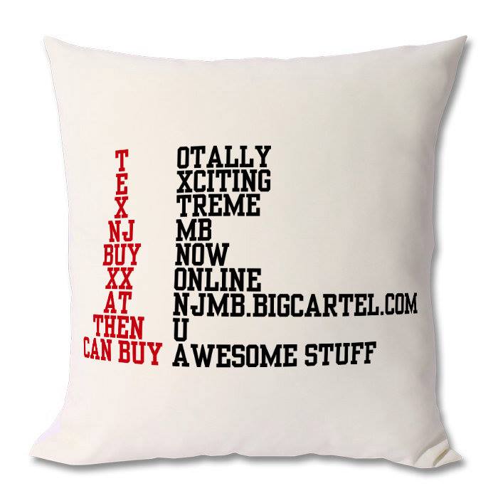 Image of NJMB Promo Pillow