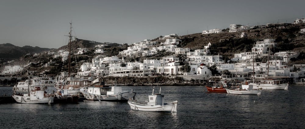Image of The Port of Mykonos