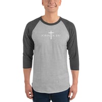 Image 3 of John 3:16 Raglan Shirt