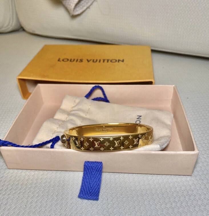 LV Monogram Gold Bracelet