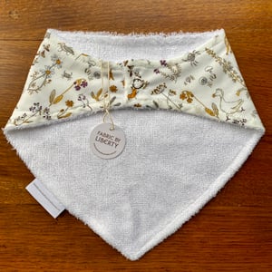 Image of Liberty Print Bandana Bib