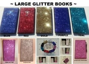 Image of Glitter Bling Waitstaff Server Book Decorative and Super Shiny!!!