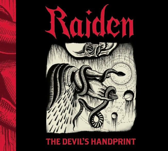 Image of Raiden - The Devil's Handprint - CD  (ebd106)