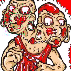 Image of Two Head Man (Red)