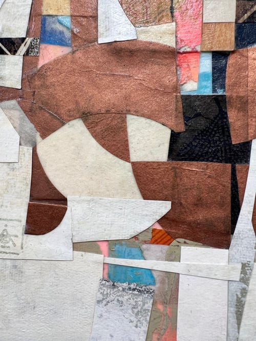 Image of Urban Collage # 366 with Pink- Anna Carll