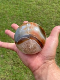 Image 4 of Carnelian Sphere #1821
