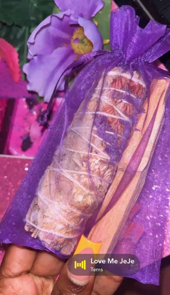 Image of Spring Equinox cleaning (bundle) clear quartz healing stone! Including 🌸🌺🌷💜 NEW!