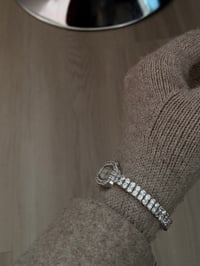 Image 6 of RARE Elgin Crystal Bracelet Watch 