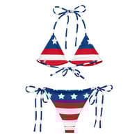 Image 2 of USA Flag - String Bikini from PatriotsCo