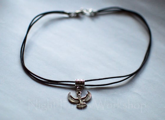 Image of Two Stringed Chokers - Multiple Charms