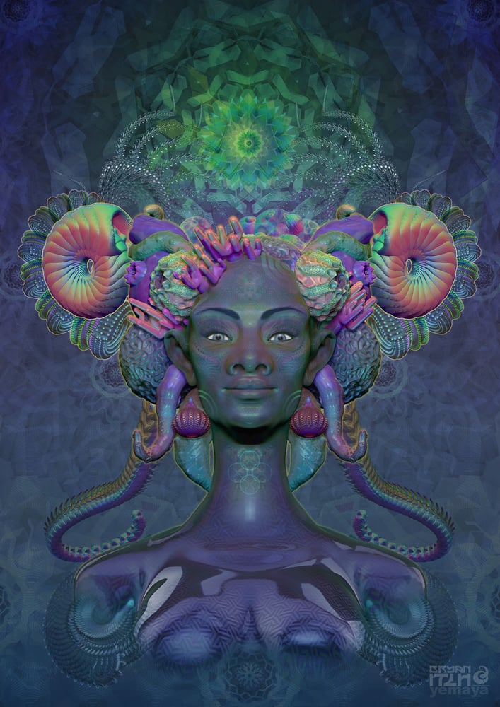 Image of Yemaya. A2 Giclee Print