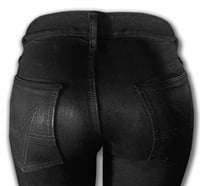 Image 5 of The MV Black Wax Cargo Biker Pant