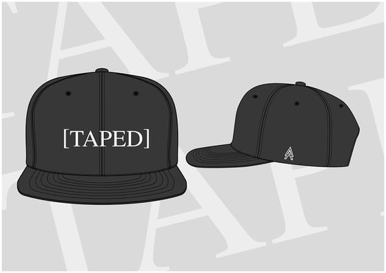 Image of [TAPED] - Snapback Black/Black