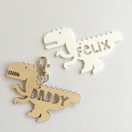 Image of DINOSAUR BAG TAG / KEEPSAKE