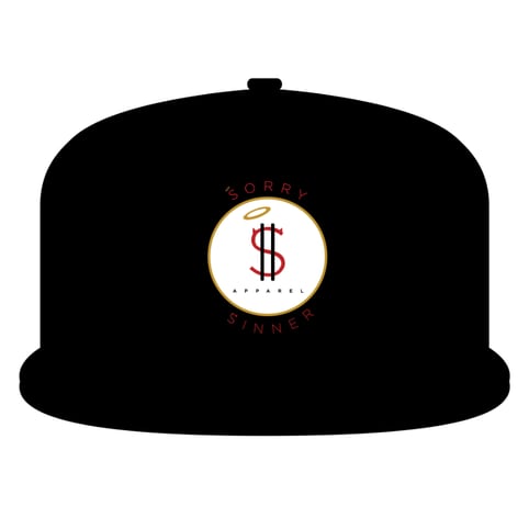 Image of Sorry Sinner Stitched Snapback x Blvck
