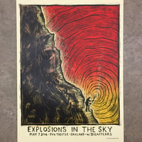 Explosions In The Sky Oakland 2016 Poster