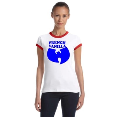 Image of Wu - French Vanilla Ringer Tee