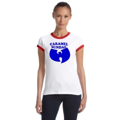 Image of Wu - Caramel Sundae Ringer Tee