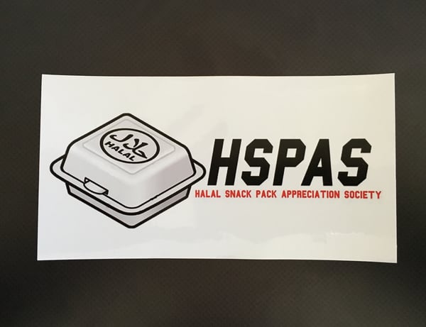Image of HSPAS bumper sticker 