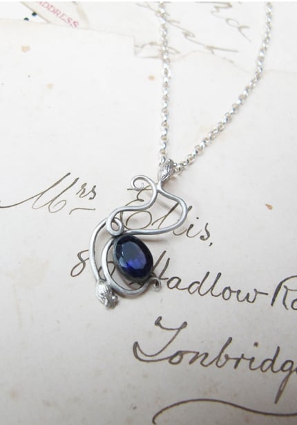 {NEW} Amethyst Mouse Necklace