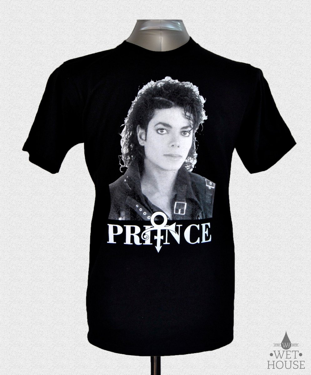 prince black t shirt