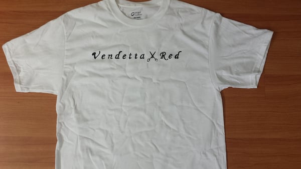 Image of White Scissors T- Shirt