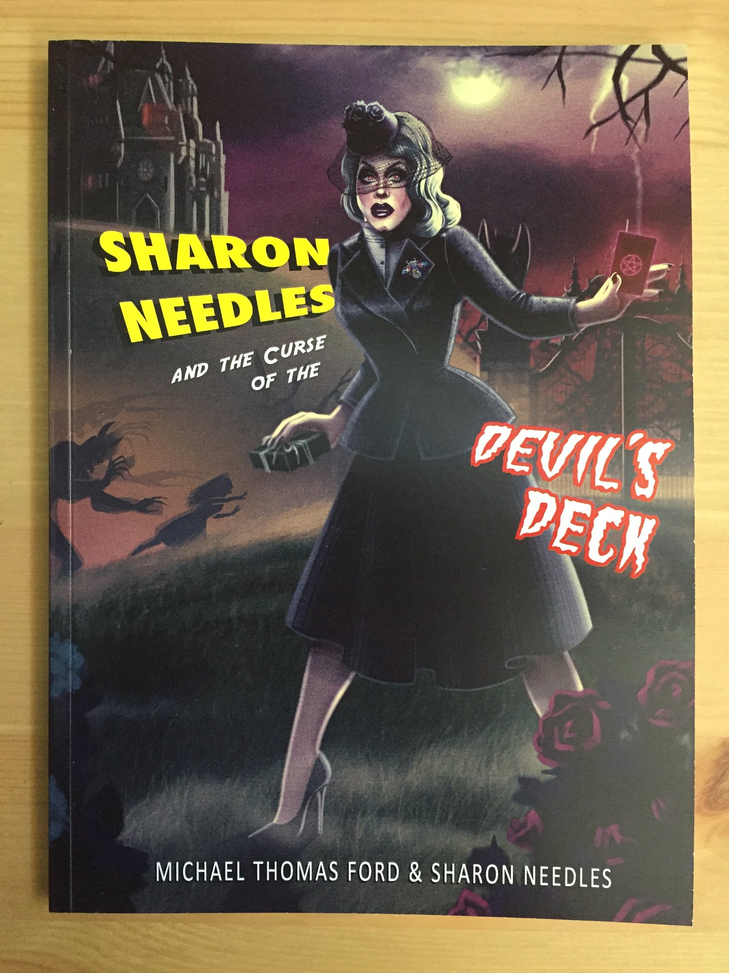 Image of ON SALE- Sharon Needles and the Curse of the Devil's Deck (Sickening Adventures Book 1) 