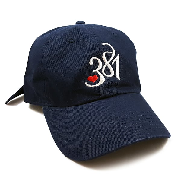 Image of 381 Dad Hat in Navy