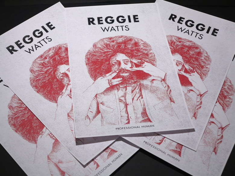 Image of Reggie Watts: "Professional Human" Poster