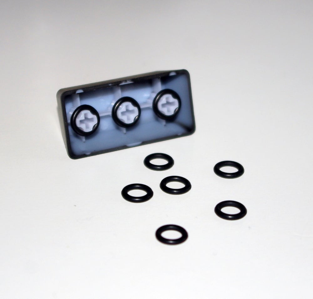 Image of Tigri Cherry Mx O-Ring Switch Dampeners (40A - Black)