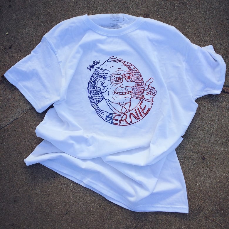 Image of VOTE BERNIE shirt