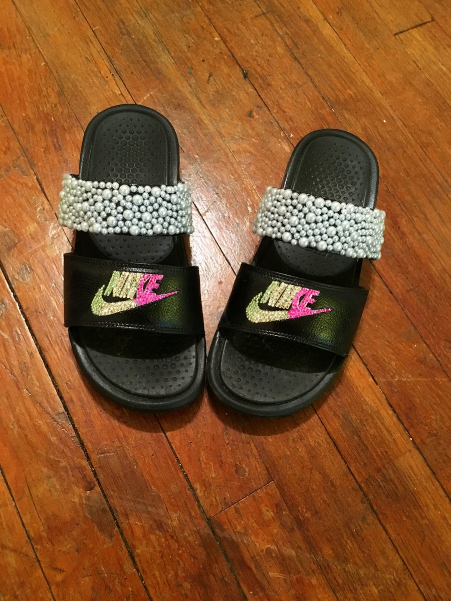 Image of Nike Benassi DUO (2 Strap) Black