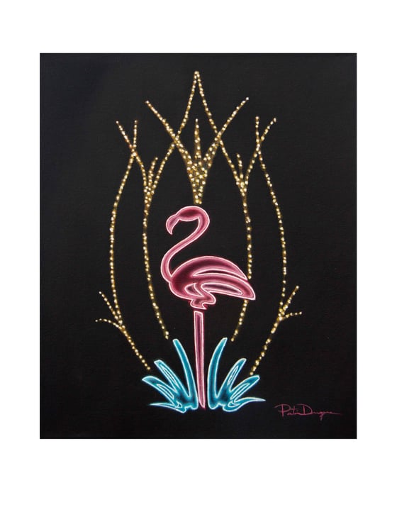Image of Flamingo (limited edition 15 Art Print)