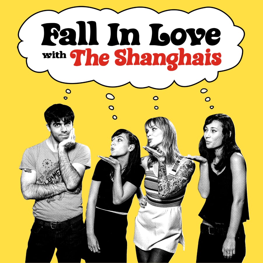 Image of OUT NOW: Shanghais "Fall In Love With The Shanghais" 7"!!!