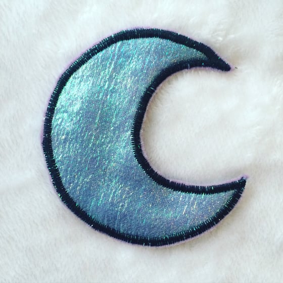 Image of crescent moon patch