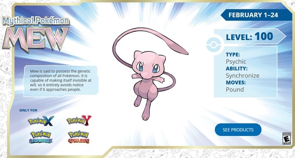 20th anniversary mew