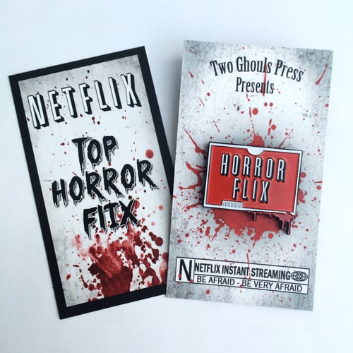 Image of Horror Flix - Lapel Pin