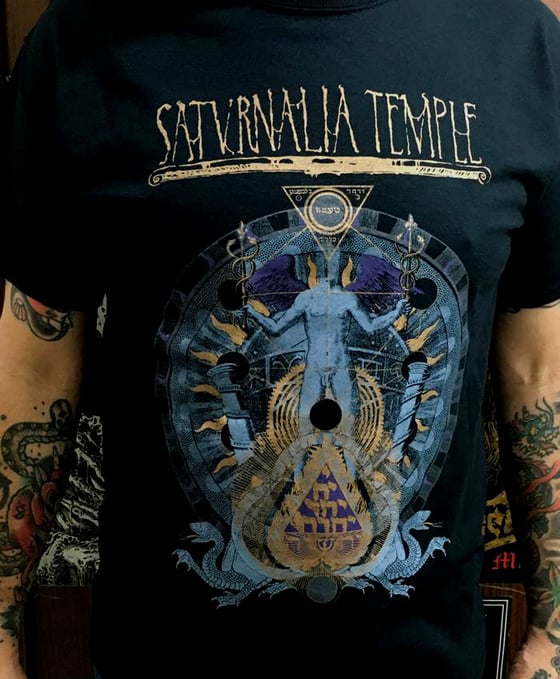 Image of Saturnalia Temple - Aion of Drakon Official T-shirt