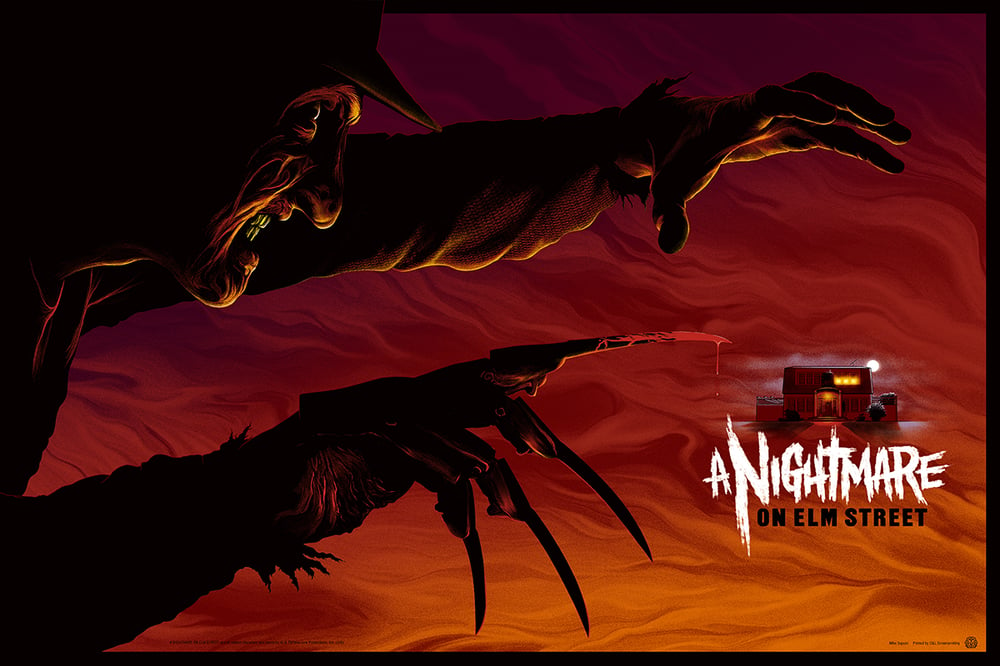 Image of Nightmare on Elm Street Screenprint