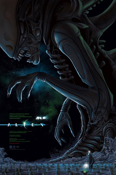 Image of Alien Screenprint