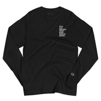 Image of "You Are Exactly What GOD Had In Mind" Men's Champion Long Sleeve Shirt