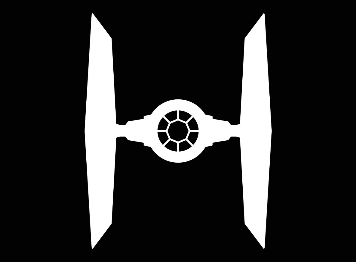 Troy Jensen Art — Star Wars TIE Fighter Vinyl Decal